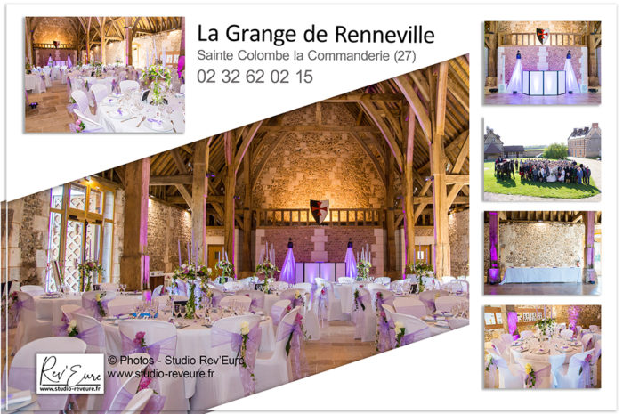 LA GRANGE DE RENNEVILLE | Sainte Colombe la Commanderie (27) | Lieu de réception mariage | ©Rev’Eure Photographe