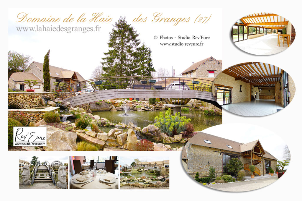 Domaine de la Haie des Granges - Salle de réception mariage - Pacy sur Eure - Vernon - Eure 27 | Studio Rev'Eure Photographe