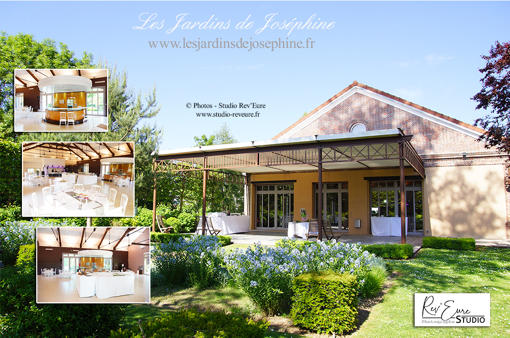 Évreux - Les Jardins de Joséphine mariage réception. Photographe Studio Rev’Eure – www.studio-reveure.fr