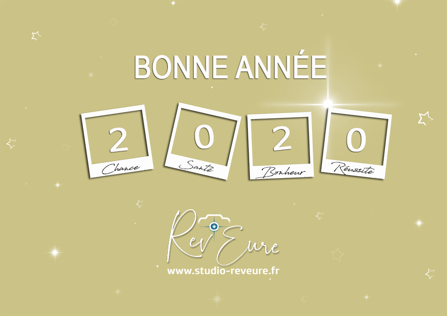BONNE ANNÉE 2020 - PHOTOGRAPHE ©Studio Rev'Eure