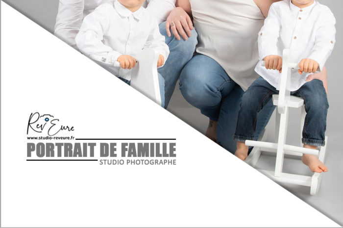 PORTRAIT DE FAMILLE | Studio Photographe | Pacy sur Eure (27) | Shooting photos | ©Studio Rev’Eure